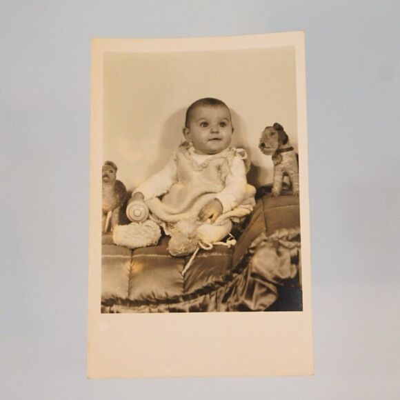 Grandma With Grandchild 2 Vintage Real Black And White Photos Koln Germany - Picture 4 of 6